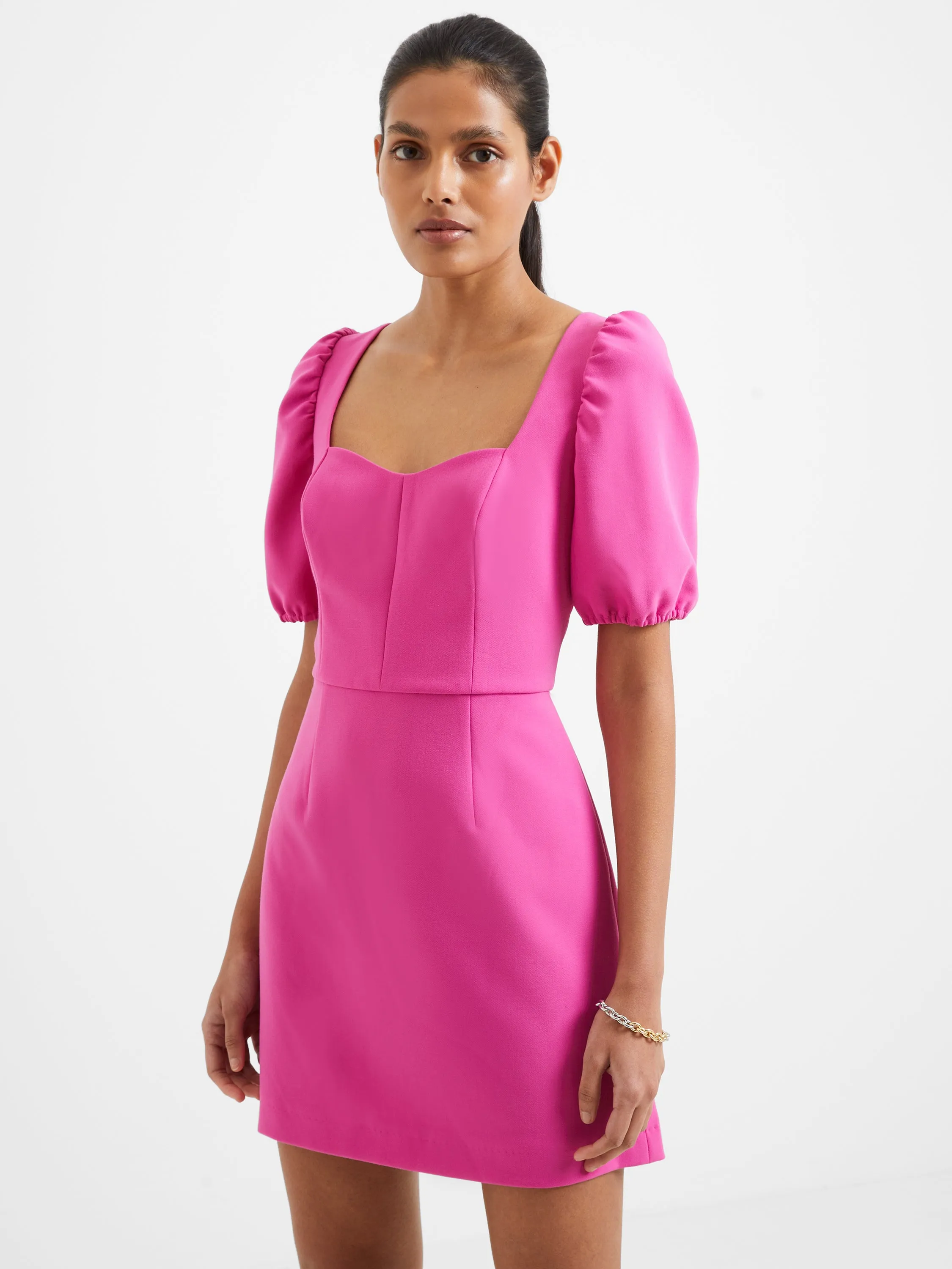 Berina Whisper Puff Sleeve Dress