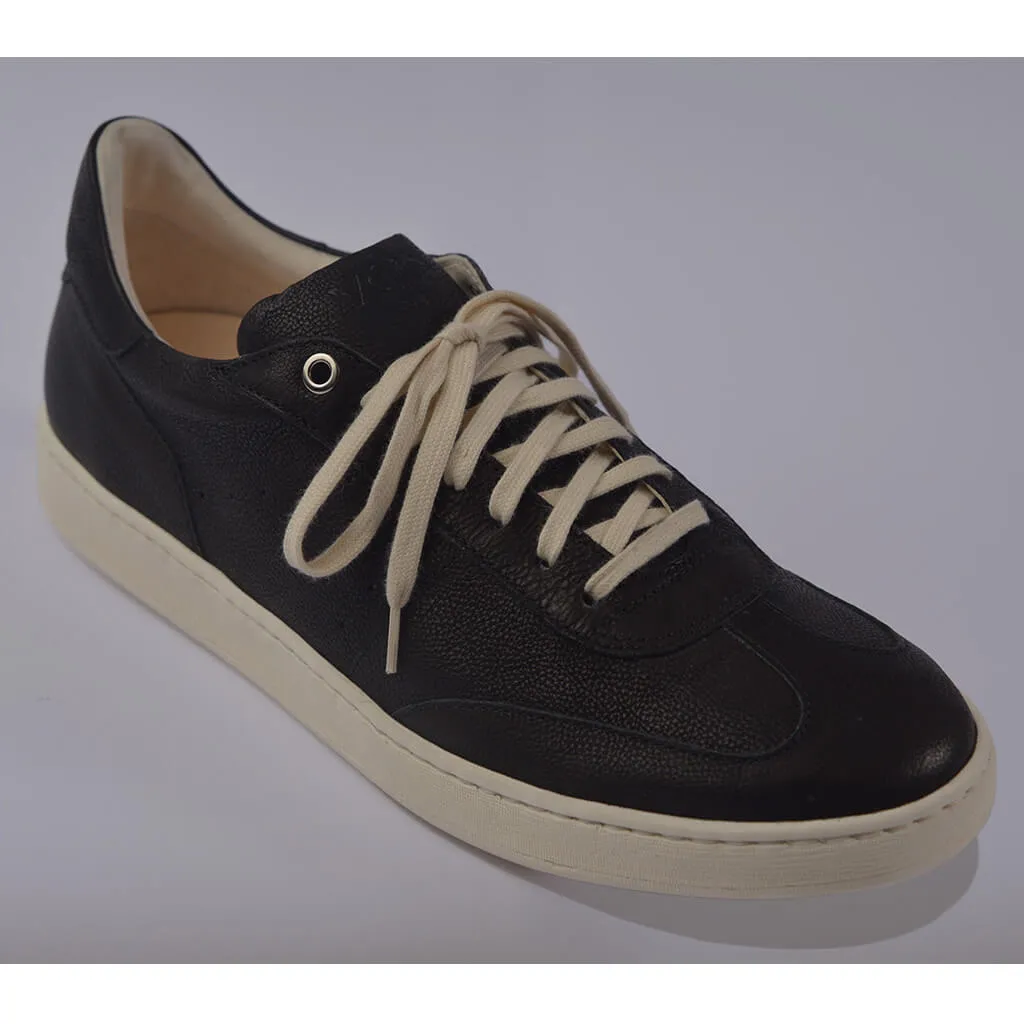 Burro Leather Sneakers - Nero