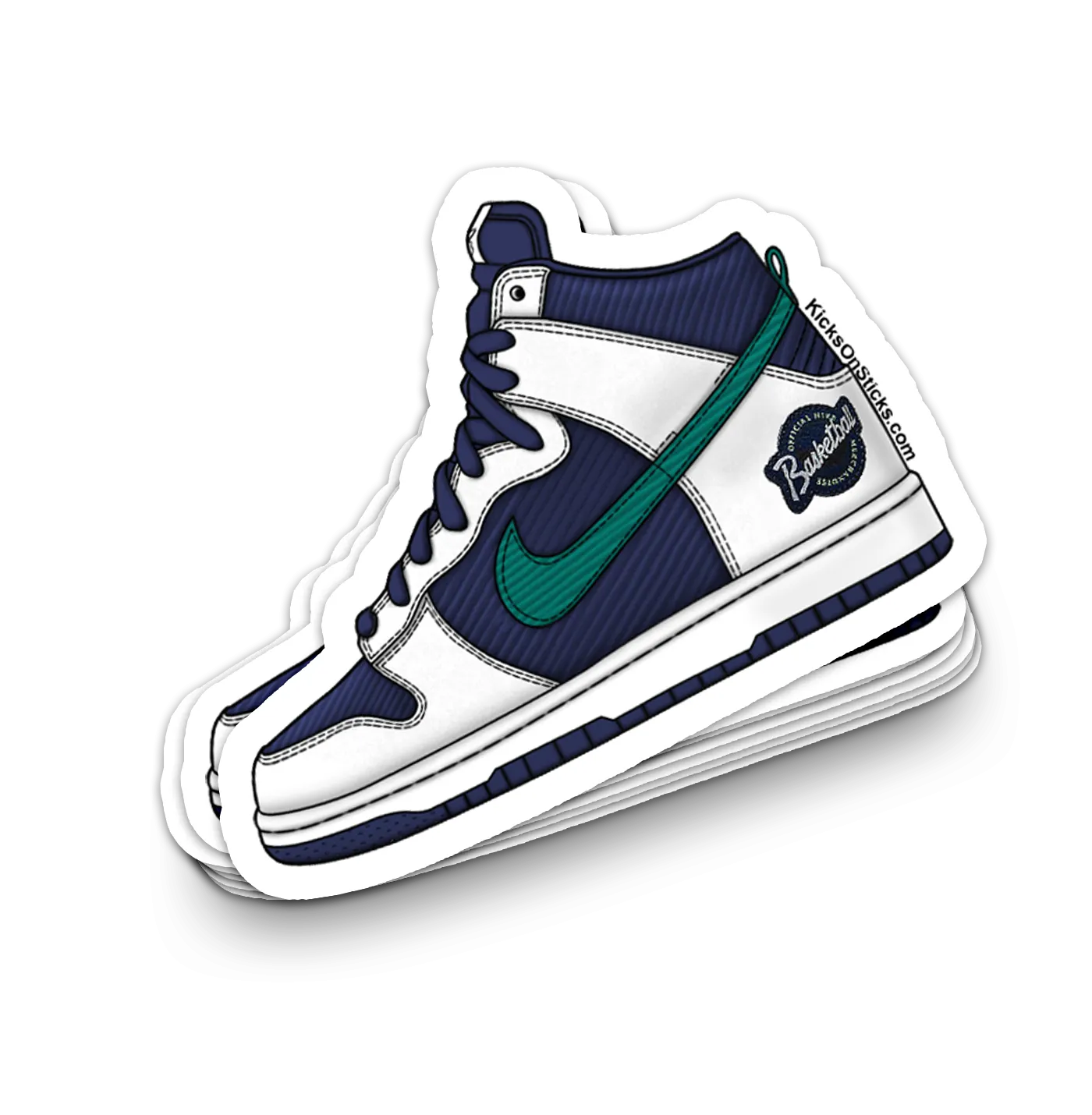 Dunk High "Sport Specialties" Sneaker Sticker