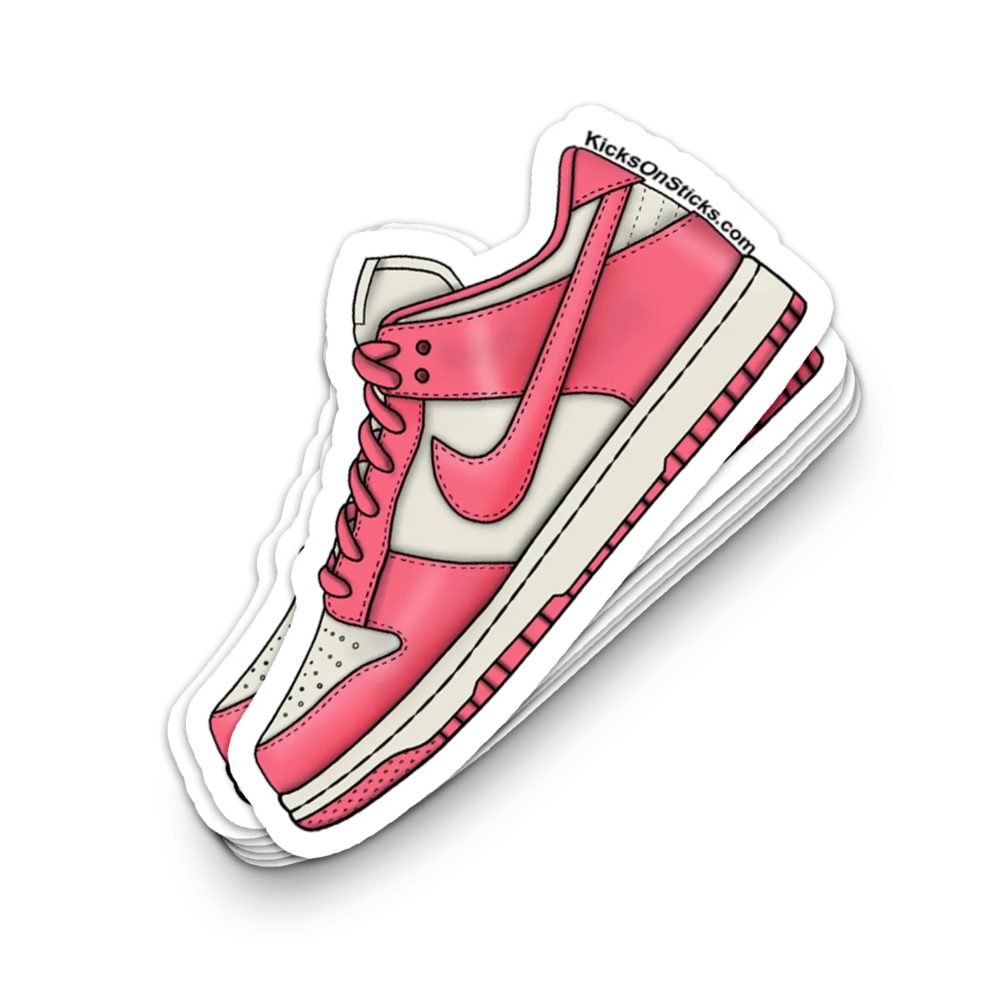 Dunk Low "NN Aster Pink" Sneaker Sticker