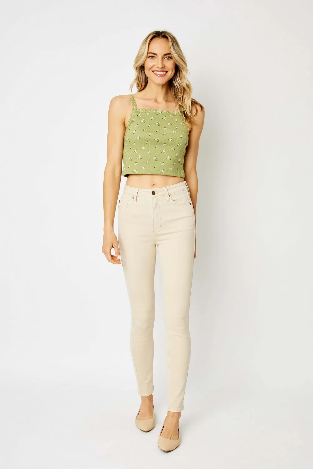 Julie High Rise Natural Tummy Control Skinny Jeans - PLUS