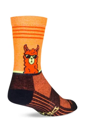 No Drama Llama Crew Socks